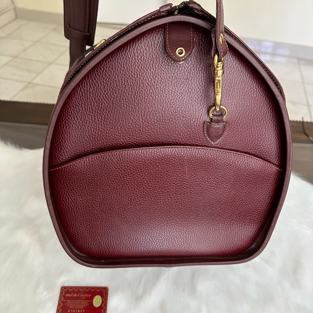 Auth Cartier Travel Bag Excellent Condition - Picture 10 of 16
